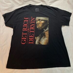 Men’s 50 Cent 20 Years later Concert T-shirt! Size XL